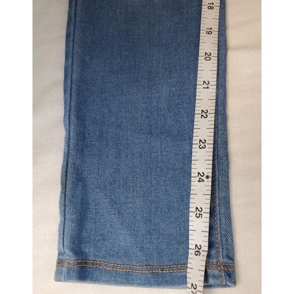 Old Navy Jeans Girls 14 Rockstar Jegging Skinny Mid Rise Ankle Distressed Faded - Picture 14 of 14